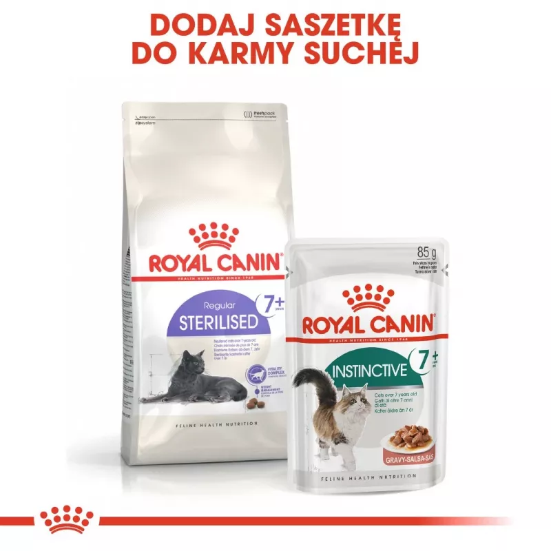 ROYAL CANIN Sterilised 7+ – sausas kačių ėdalas – 10 kg