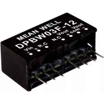 Maitinimo adapteris MEAN WELL DPBW06G-05 6W įvestis 18-75V išvestis 5V