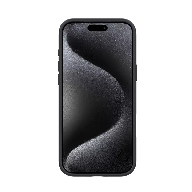 NEVOX StyleShell SHOCK (Juoda, iPhone 17 Pro Max, suderinama su MagSafe)