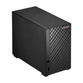Asustor AS1102TL NAS/atminties serveris Mini Tower Realtek RTD1619B 1 GB DDR4 0 TB ADM juoda
