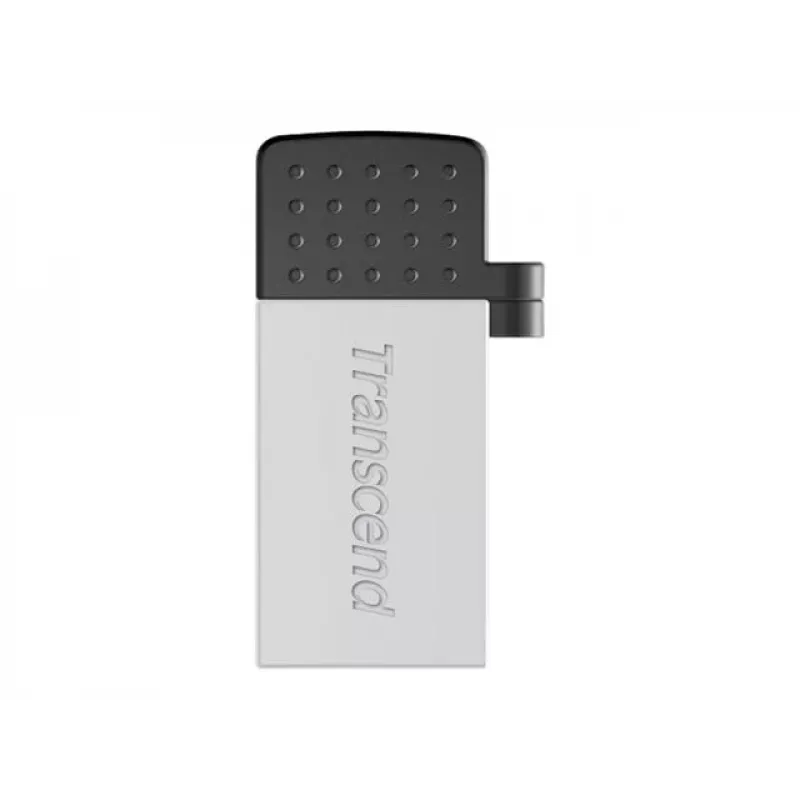 Transcend JetFlash Mobile 380 - USB atmintukas - 16GB - USB2.0 - Sidabrinis (TS16GJF380S)