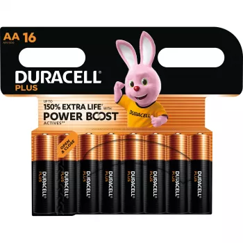 Duracell Plus vienkartinė AA šarminė baterija