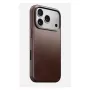 Mobiliojo telefono dėklas Nomad Traditional Leather Case, skirtas iPhone 17 Pro, odinis mikropluoštas, tinka 6,3 colio (16 cm), ruda