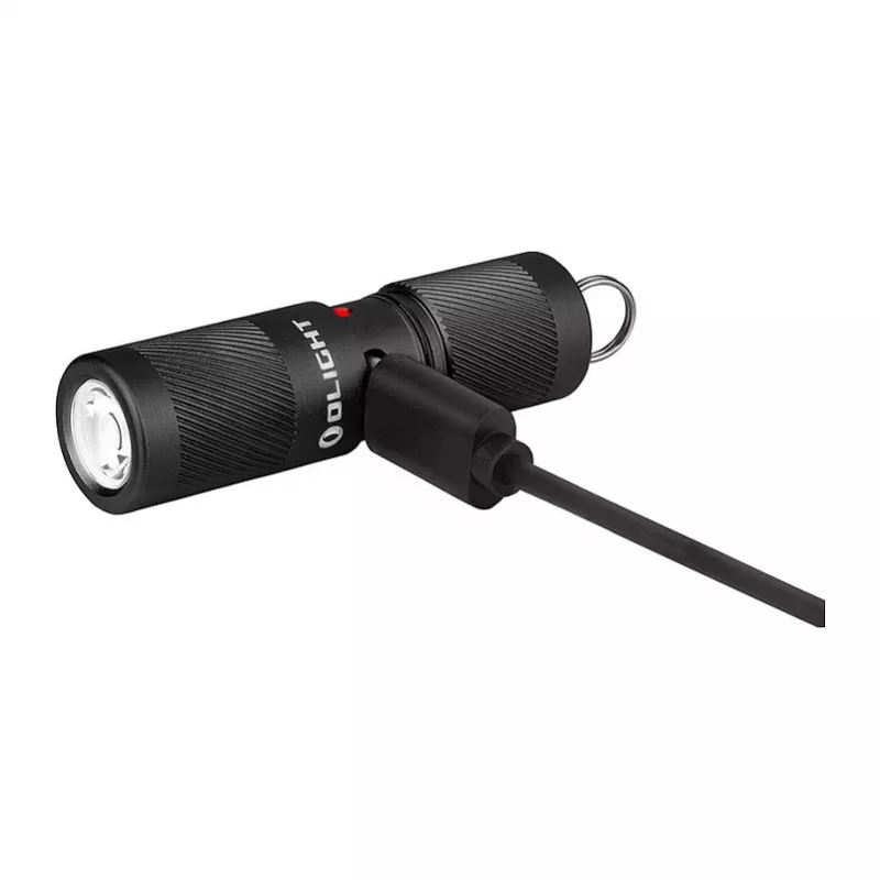 Raktų pakabuko žibintuvėlis Olight I1R 2 Pro juodas 180 lm IPX8