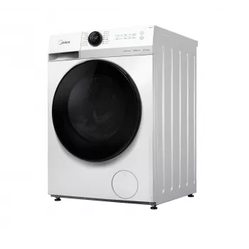 Skalbimo mašina Midea MF200W80WB/W-HR, priekinis pakrovimas, 8 kg, 1400 aps./min., LCD, garai, 60 cm pločio
