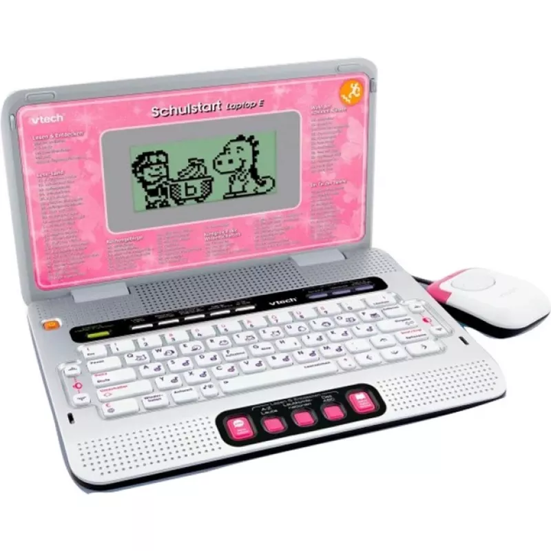 VTech Schulstart Laptop E, 6 metai, Rožinė