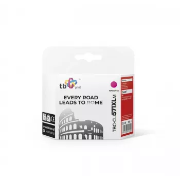 Rašalo kasetė TB Suder. S Canon CLI-571XL MA Magenta