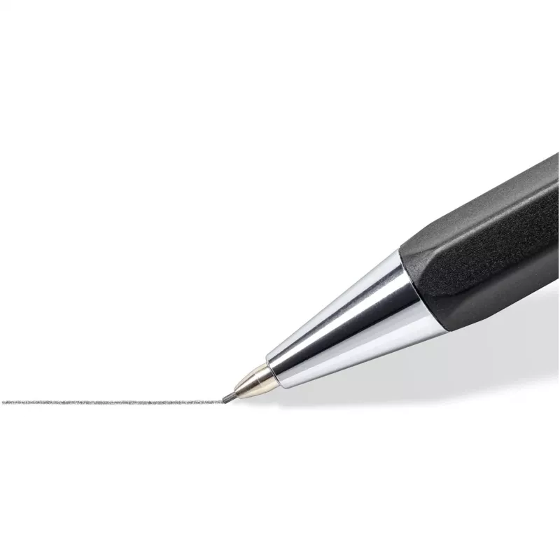 Mechaninis pieštukas Staedtler 778 05-9, 0.5 mm, šešiakampis korpusas, juodas, juodas grafitas