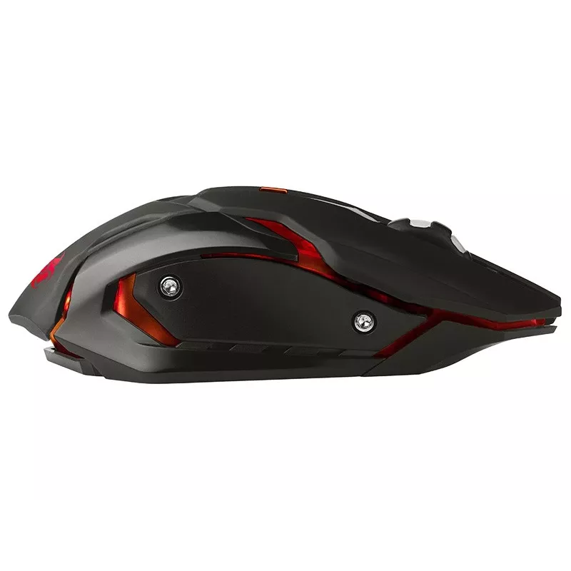 Belaidė ergonominė žaidimų pelė TRACER ROCKY RF NANO – kompaktiškas dizainas, belaidis RF ryšys