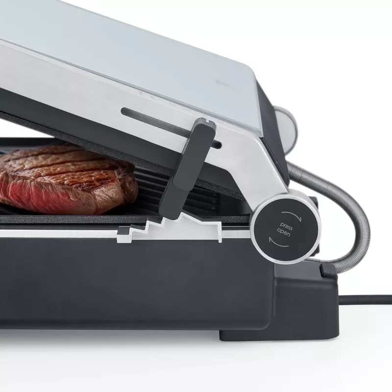 Caso dvipusis kontaktinis grilis | SteakChef | Kontaktinis grilis | 2000 W | Nerūdijantis plienas