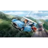 LEGO Harry Potter Skraidantis Ford Anglia automobilio žaislas 7 metų ir vyresniems vaikams, berniukams ir mergaitėms, pastatomas modelis su Roniu Vizliu minifigūrėle ir Hedviga