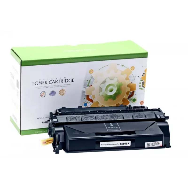Suderinama Static-Control Hewlett-Packard CE505X/ CRG 719H universali juoda, didelio našumo, 6900 psl.