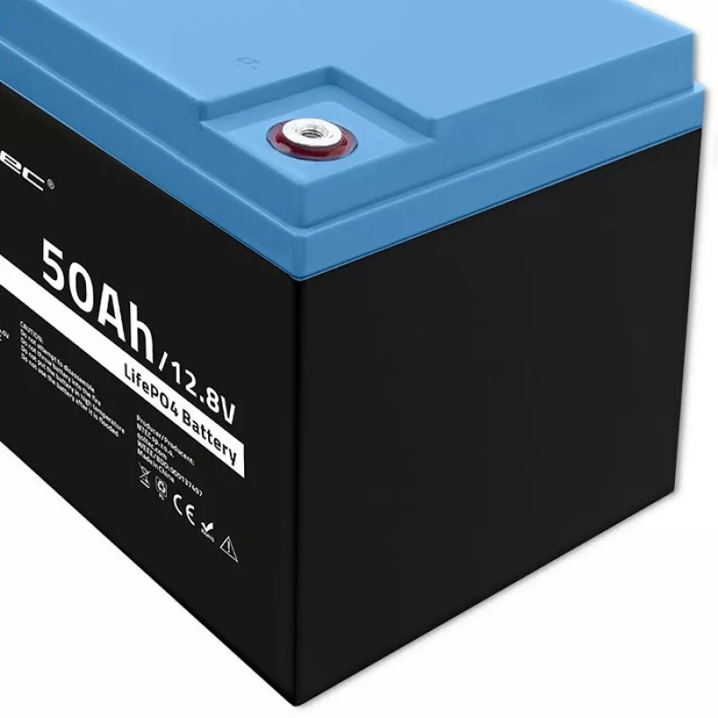 LiFePO4 baterija QOLTEC 12,8 V 50 Ah (modelis 53704) atsarginiam maitinimui ir energijos kaupimui