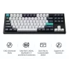Klaviatūra Wrl Q3 Max RGB/CARBON Juoda Q3M-M4 Keychron