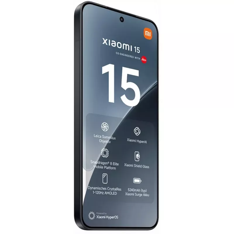 Xiaomi 15 16.1 cm (6.36 inch) 12 GB 512 GB 5240 mAh Juoda