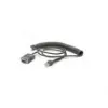 Zebra CBA-RF2-C09ZAR serijinis laidas juodas 2,8 m RS232 DB9
