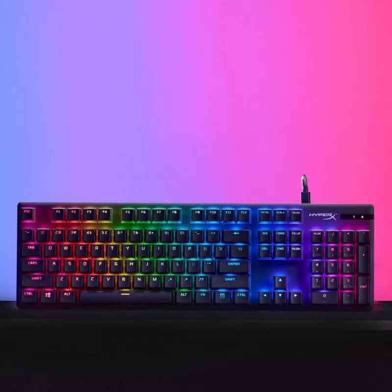 HyperX Alloy Origins PBT HX Red - mechaninė žaidimų klaviatūra