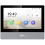 Vaizdo domofonas Hikvision DS-KH8350-TE1 7 colių IPS jutiklinis ekranas, PoE, SIP, MicroSD lizdas, 1024×600, aliuminio korpusas, juodas