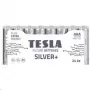 Baterijos Tesla AAA Sidabrinė+ Alkaline LR03 1150 mAh (24 vnt.) (13032410)