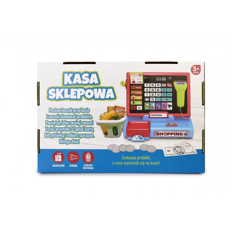 Kasos aparatas su skeneriu ir svarstyklėmis