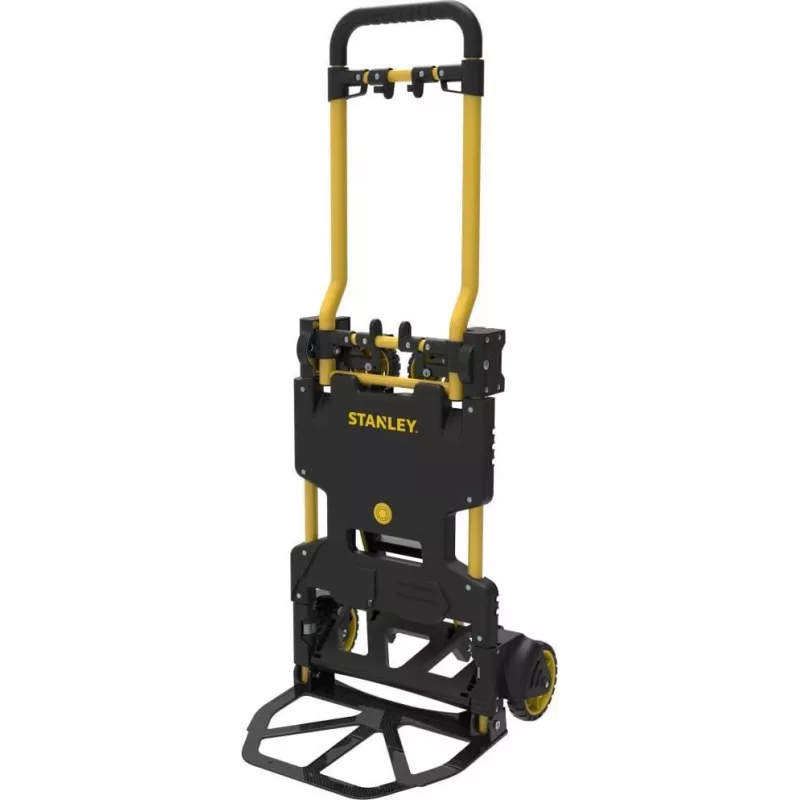 Stanley sulankstomas transportavimo vežimėlis iki 70/137 kg, geltonas, juodas