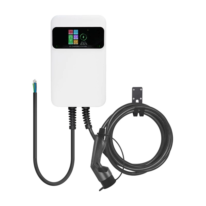 Sieninis įkroviklis Besen SQ20-11KW-APP 11 kW Type 2 elektromobilių įkroviklis, montuojamas ant sienos