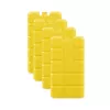 Xavax 00181564 ledo paketai 4 vnt. geltoni stačiakampiai HDPE