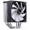 CPU aušintuvas Jonsbo CA40 Juoda ARGB, 120 mm PWM ventiliatorius, 225W TDP, juodas