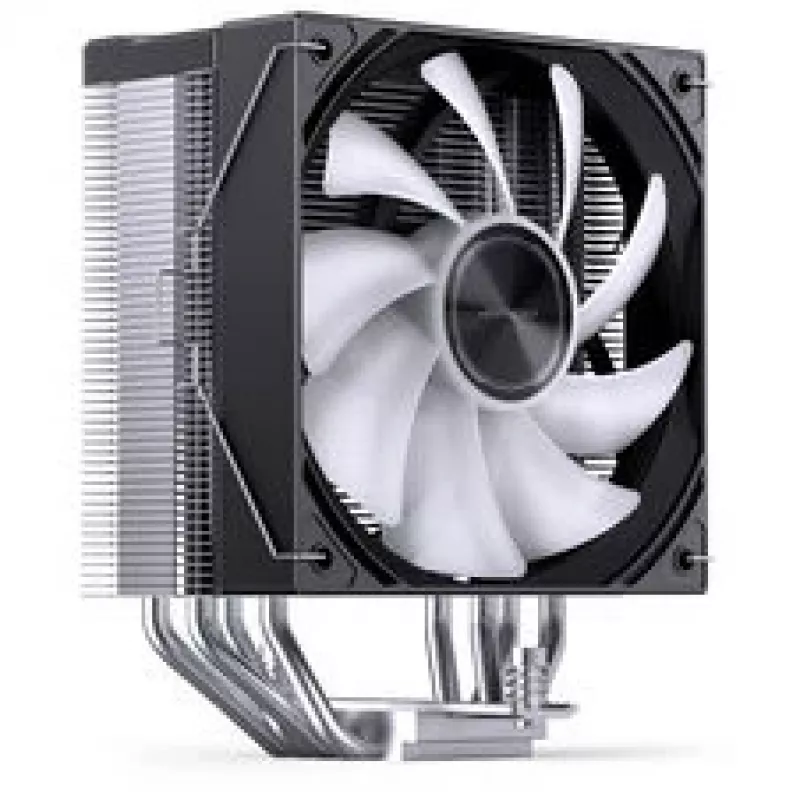 CPU aušintuvas Jonsbo CA40 Juoda ARGB, 120 mm PWM ventiliatorius, 225W TDP, juodas