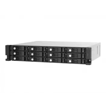 QNAP TL-R1220Sep-RP HDD/SSD korpusas Juoda, Pilka 2,5/3,5 col.