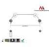 Maclean Mc-557 - Itin plonas VESA monitoriaus/TV laikiklis, 32-55 col., 50 kg