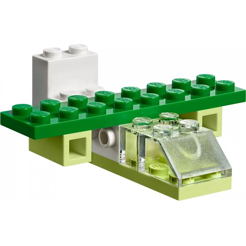LEGO 10713 Classic Creative Suitcase Toy Storage Case su įvairiaspalviais statybiniais kubeliais, dovana vaikams nuo 4 metų