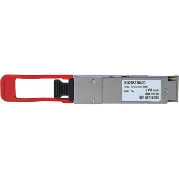 Suderinamas Ubiquiti Networks QSFP-40G-ER4 BlueOptics© BO25K13640D QSFP siųstuvas-imtuvas, LC-Duplex, 40GBASE-ER4, vienmodis šviesolaidis, 1310 nm, 40 km, 0 °C/+70 °C, DDM (QSFP-40G-ER4-UQ-BO)