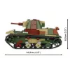 Cobi Building Blocks Light Tank 7TP modelis, 669 dalys, COBI-2661