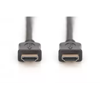 Assmann HDMI High Speed jungiamasis kabelis. tipas A M/M. 10,0 m. su Ethernet. buvęs HDMI 1.4. UL. juodas. auksuotas (AK-330107-100-S)