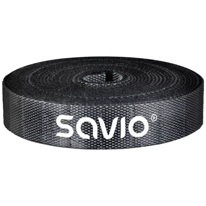 Kabelių laikiklis Savio OC-06 Universalus juodas