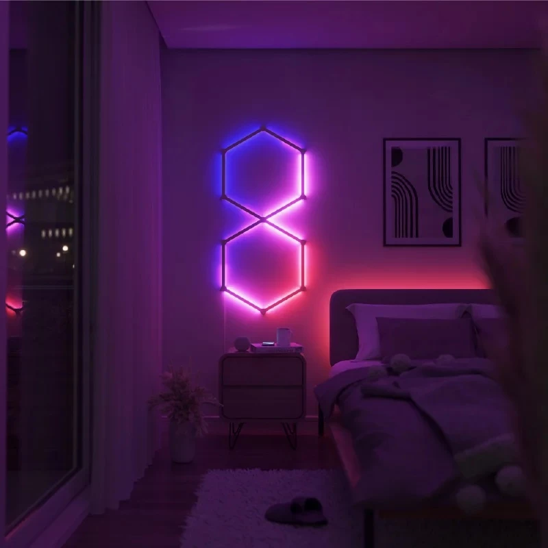 Nuotaikos apšvietimo Nanoleaf Lines išplėtimo rinkinys 3 vnt.