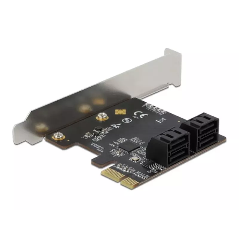 SATA PCI Express x1 kortelė DeLOCK 90010 žemo profilio formos faktorius