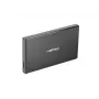 NATEC RHINO GO korpusas USB 3.0 2,5 inch SATA HDD/SSD, juodas aliuminis
