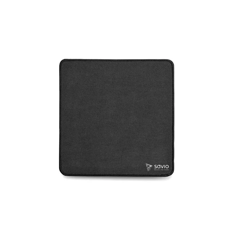 SAVIO Juoda Edition Precision Control S 25x25 žaidimų pelės kilimėlis, juodas