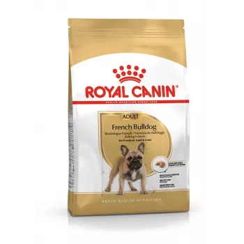 Sausas šunų ėdalas Royal Canin French Bulldog Adult 9 kg — kiauliena, 26 % baltymų, 18 % riebalų