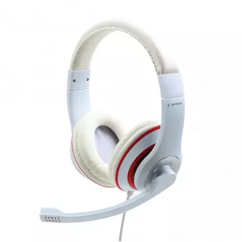 AUSINĖS STEREO BALTA/MHS-03-WTRD GEMBIRD