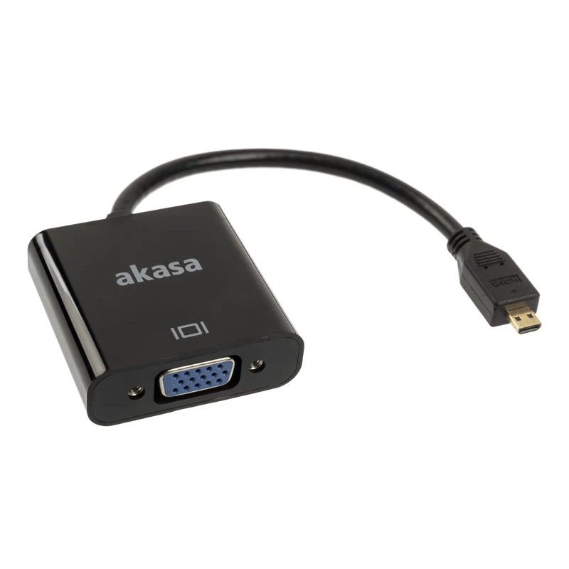 Vaizdo kabelio adapteris Akasa AK-CBHD21-15BK