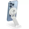 Magnetinis stovas SODI BM-310 baltas MagSafe — magnetinis telefono stovas, suderinamas su MagSafe įkrovikliais