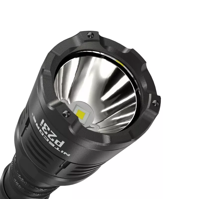 Taktinis žibintuvėlis Nitecore P23i 3000 lm juodas aliuminis IP68