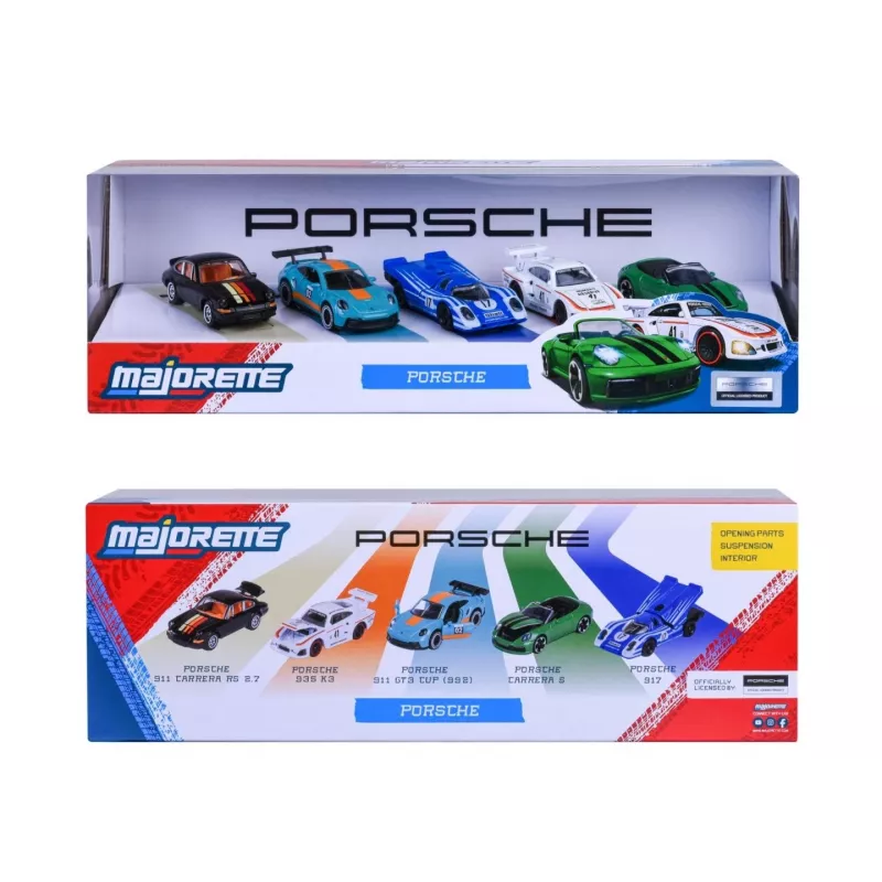 Vehicle Porsche 5 Pieces Giftpack