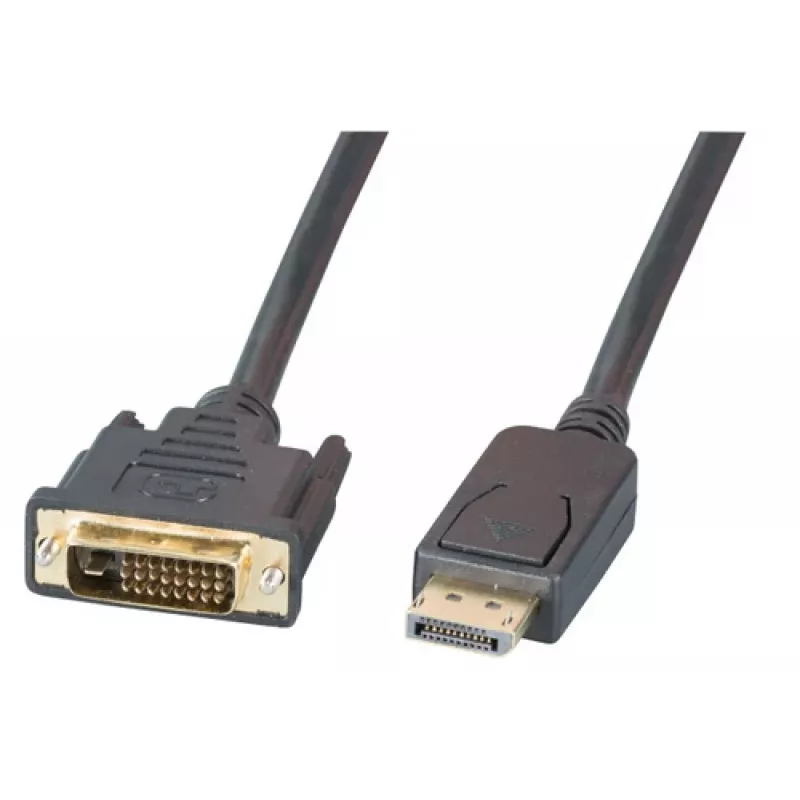 EFB-Elektronik DisplayPort/DVI 24+1 laidas, St-St, 3 m, juodas Gamintojas: EFB Elektronik (K5564SW.3V2)