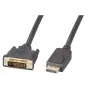 EFB-Elektronik DisplayPort/DVI 24+1 laidas, St-St, 3 m, juodas Gamintojas: EFB Elektronik (K5564SW.3V2)