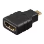 Wentronic Goobay HDMI™ adapteris, HDMI™ standartinis lizdas (A tipas), juodas - HDMI™ A lizdas > HDMI™ D (Micro) kištukas (68842)