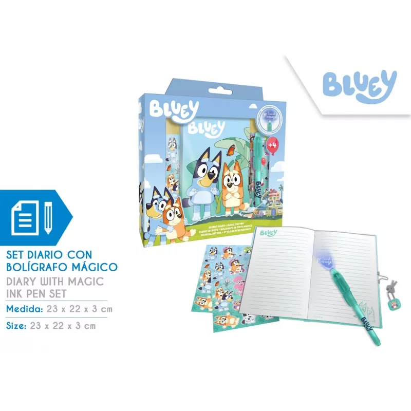 Dienoraštis su stebuklingu rašikliu Bluey